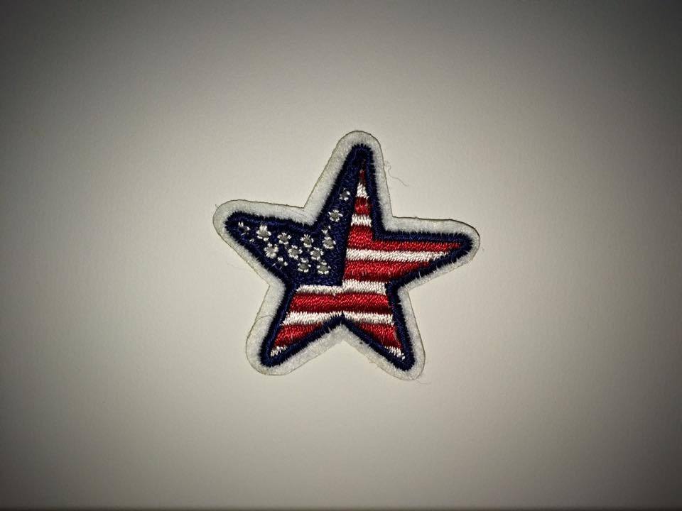 Star USA Flag Patch