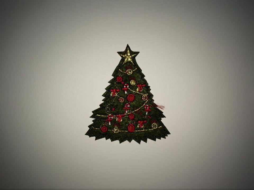 Dark Green Tree Decoration