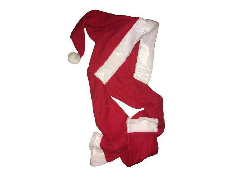 Santa Hat With Scarf