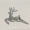 Flying Reindeer Silver